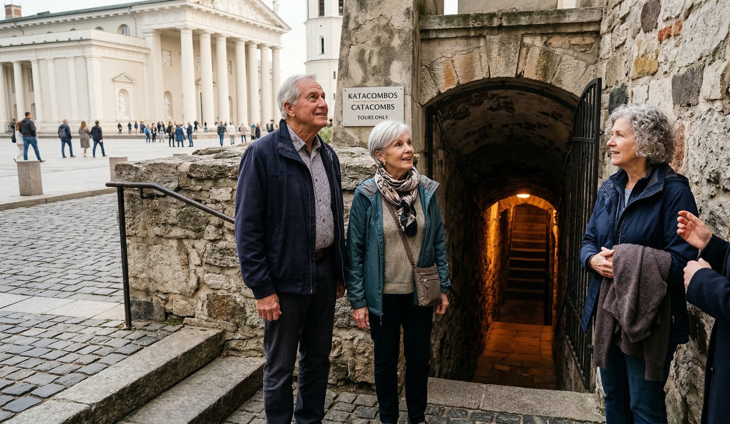 Private Vilnius Catacombs & Historic Old Town Walking Tour
