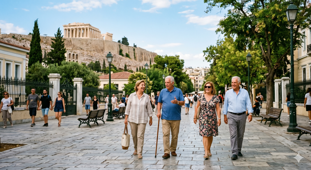 Private Heritage Walking Tour in Athens Acropolis Districts