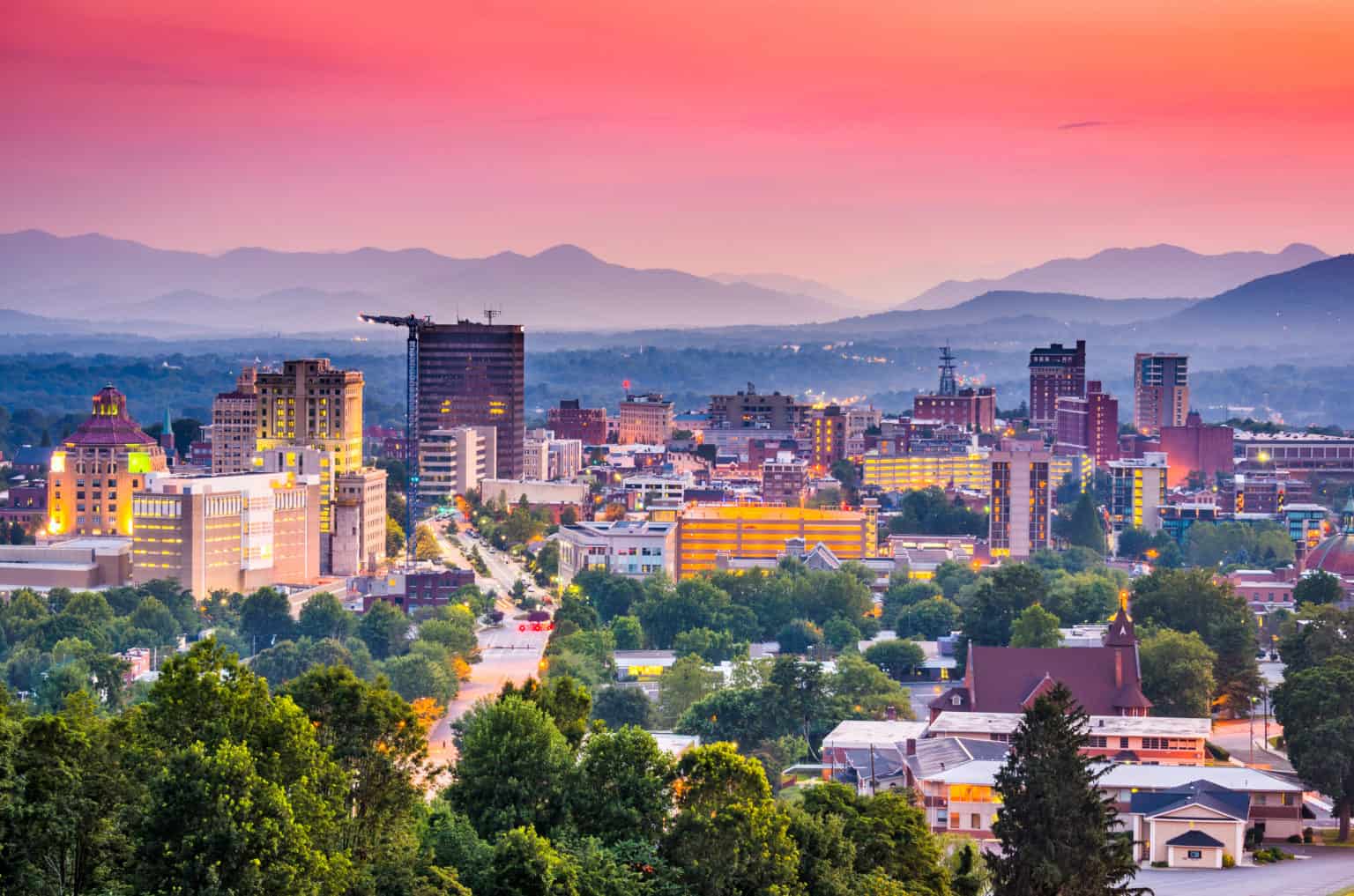 Walking tour in Asheville