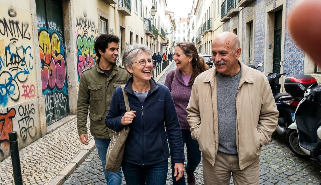 Colorful Street Art Private Walking Tour in Lisbon
