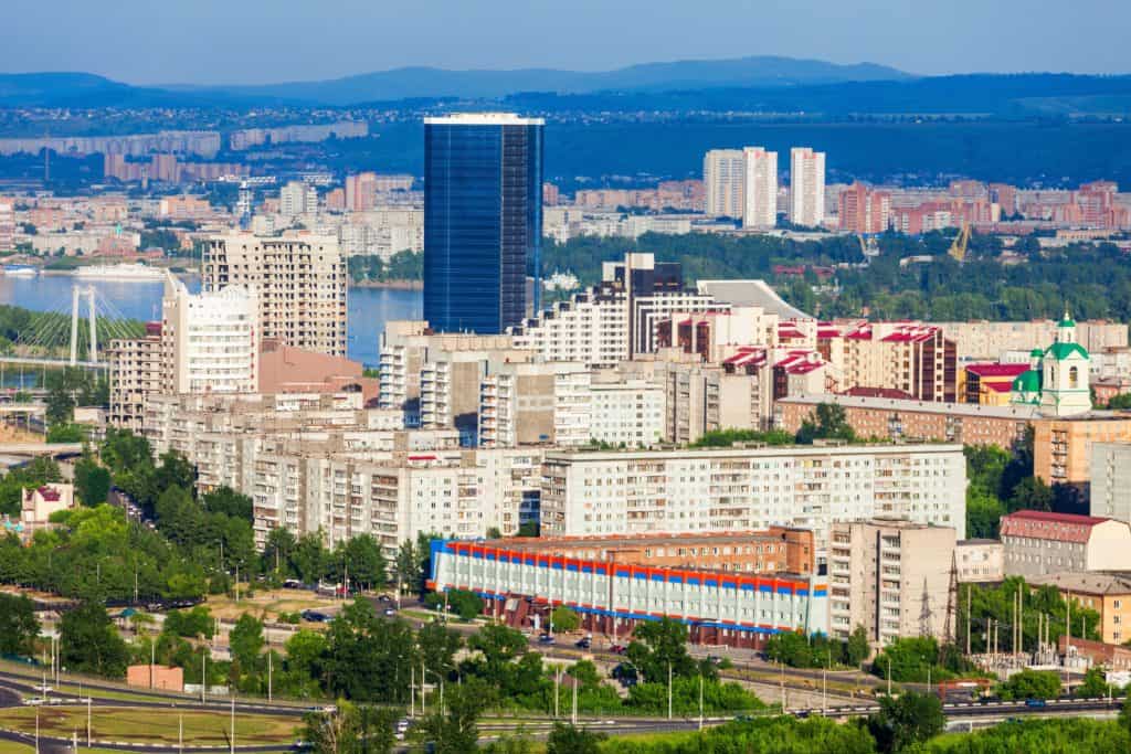 Krasnoyarsk walking tour