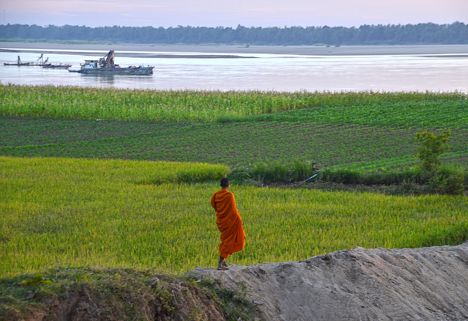 Kratie walking tour