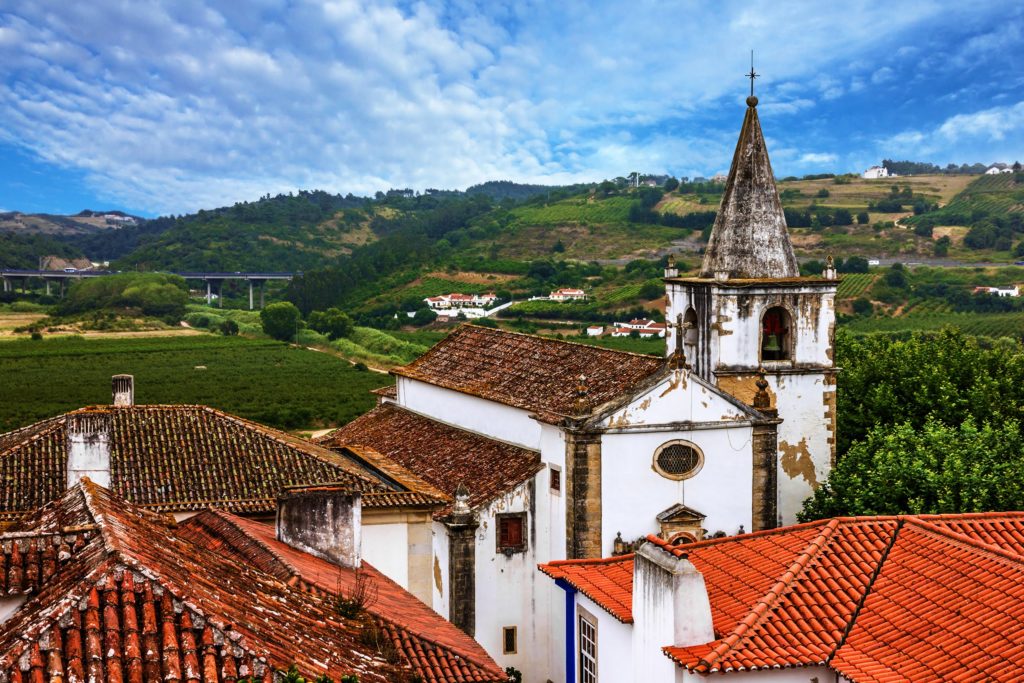 obidos walking tour