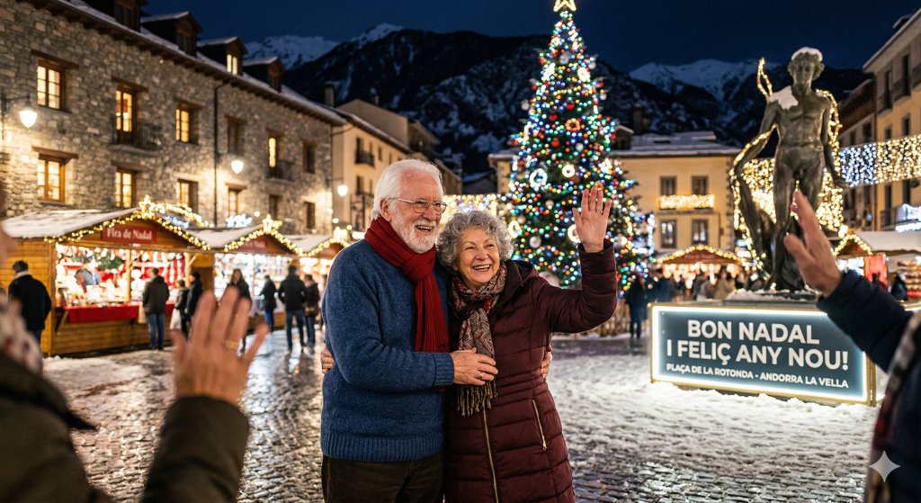 Private Christmas Walking Tour in Andorra la Vella