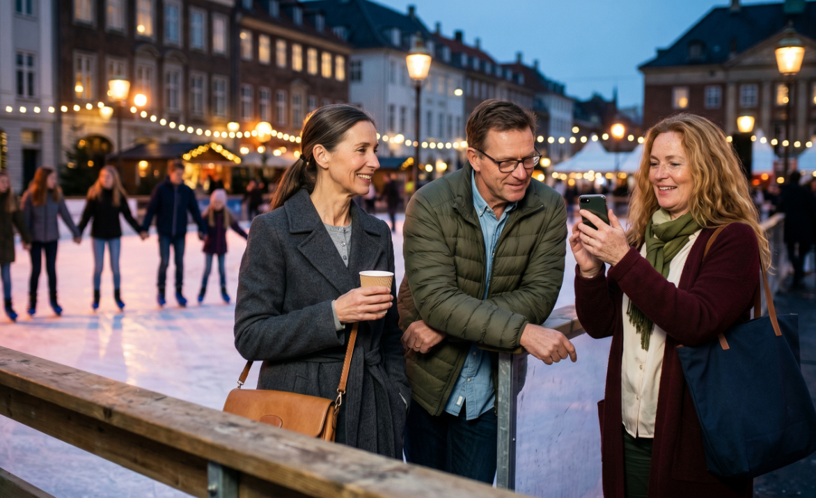 Private Historic Christmas Walking Tour in Copenhagen