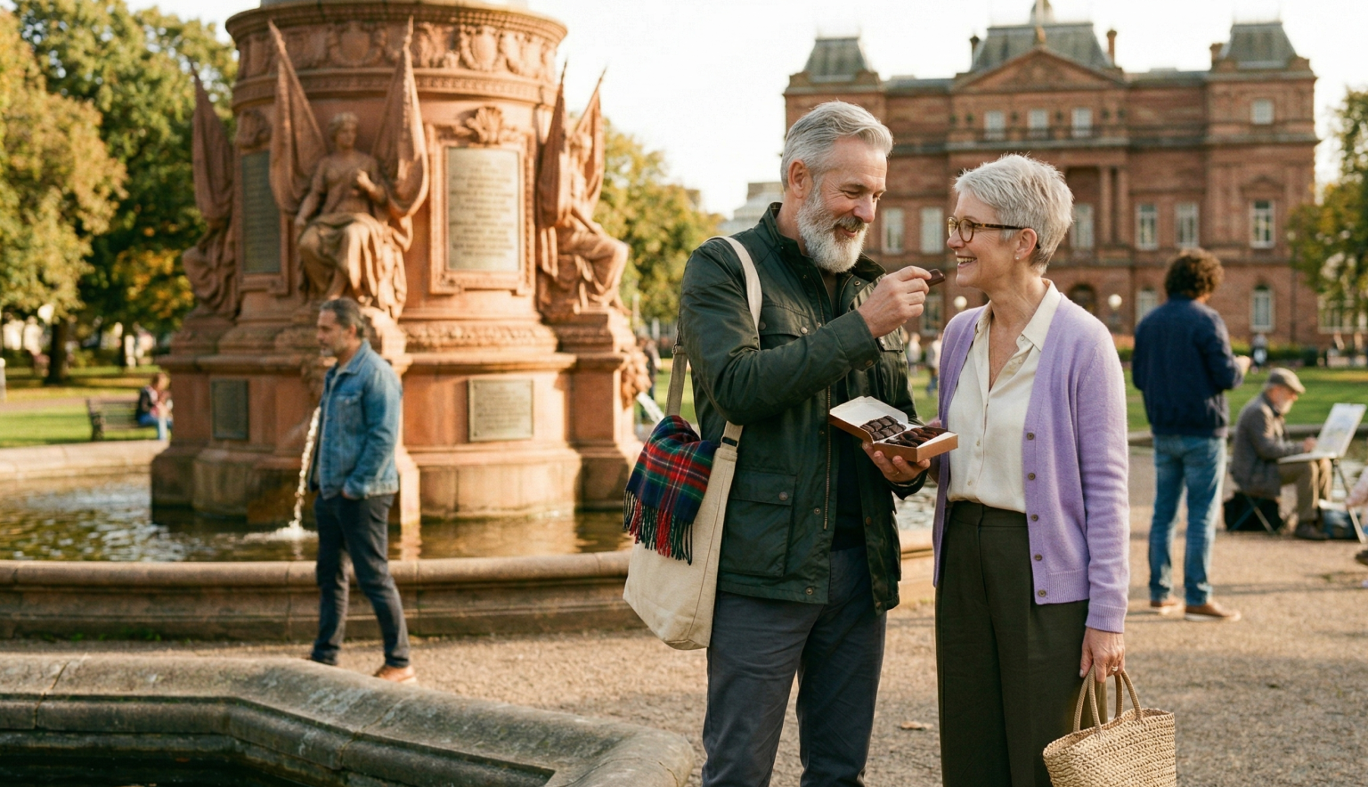 Private Romantic Walking Tour in Glasgow Cultural Heritage