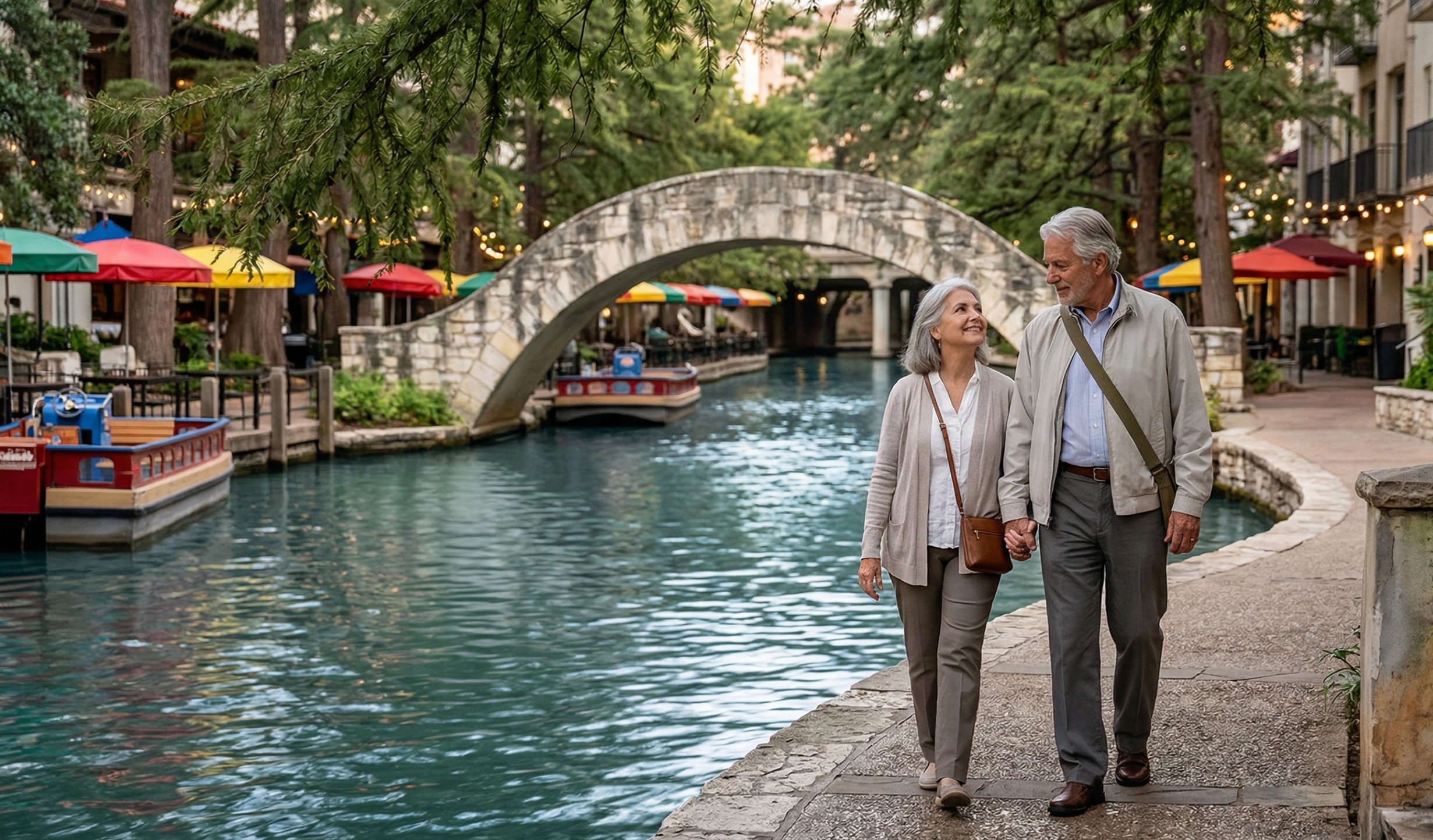 Private Walking Tour in San Antonio Romantic River Heritage