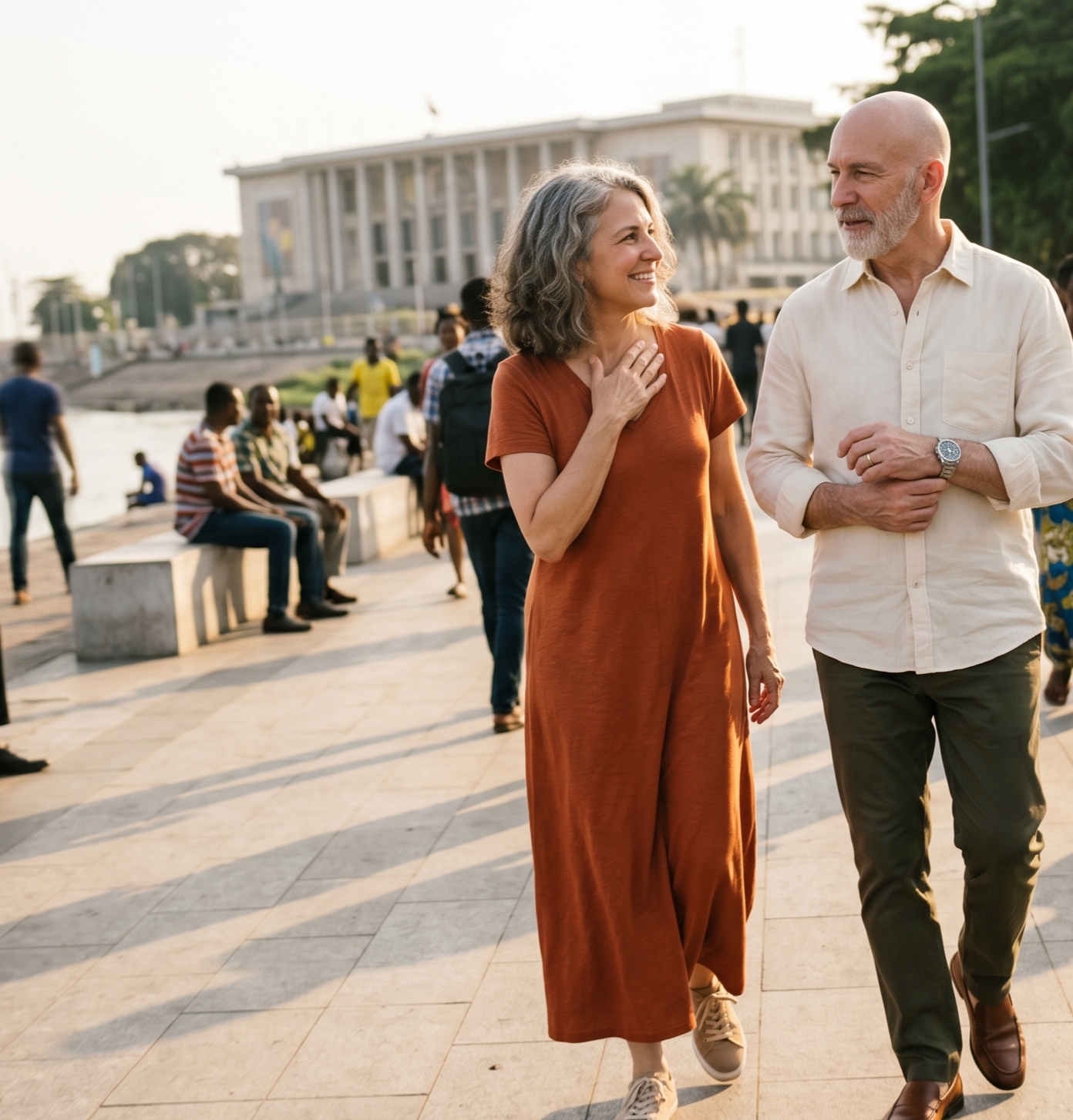 Private Walking Tour Kinshasa Romantic Heritage