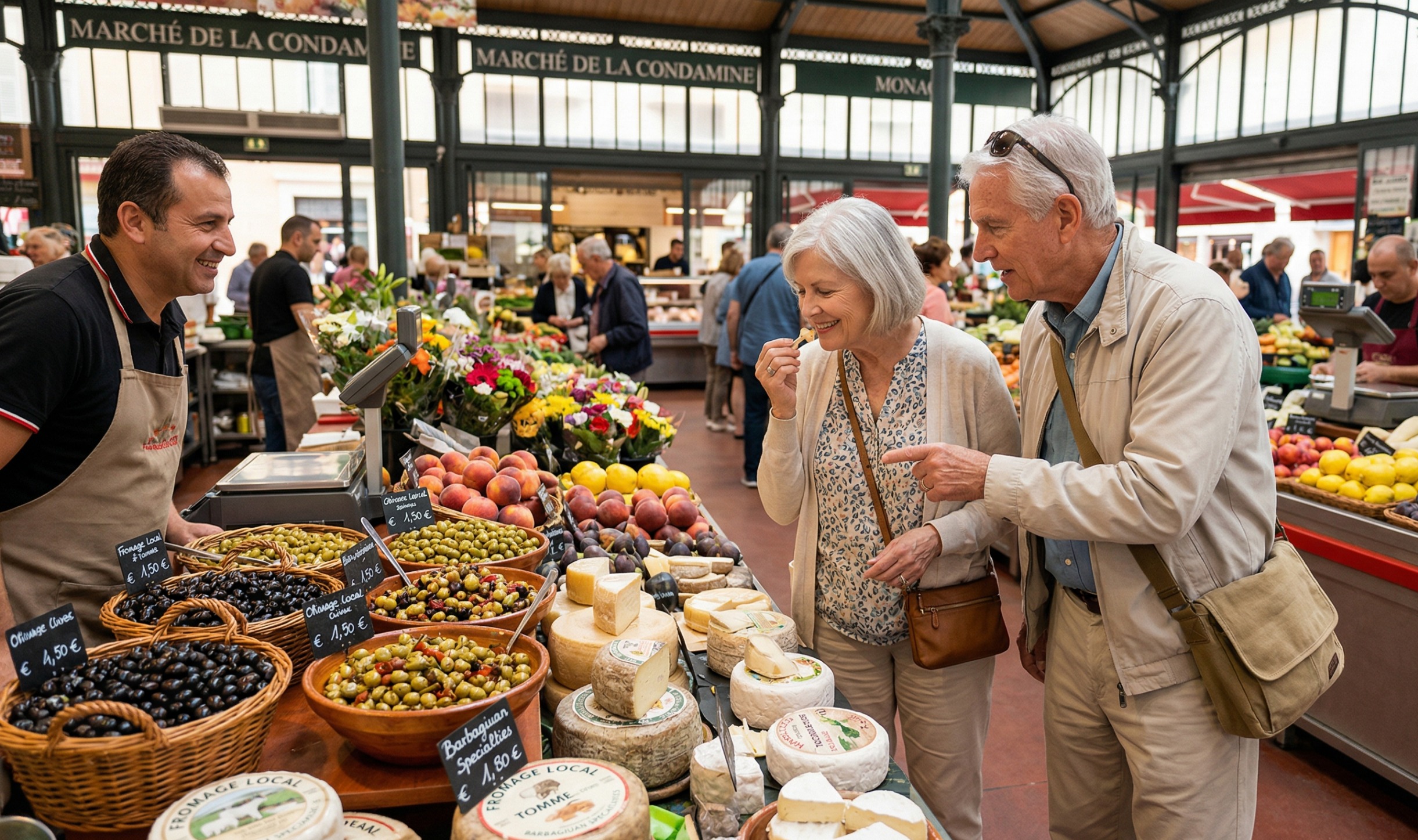 Private Walking Tour Monaco Market Cultural Heritage