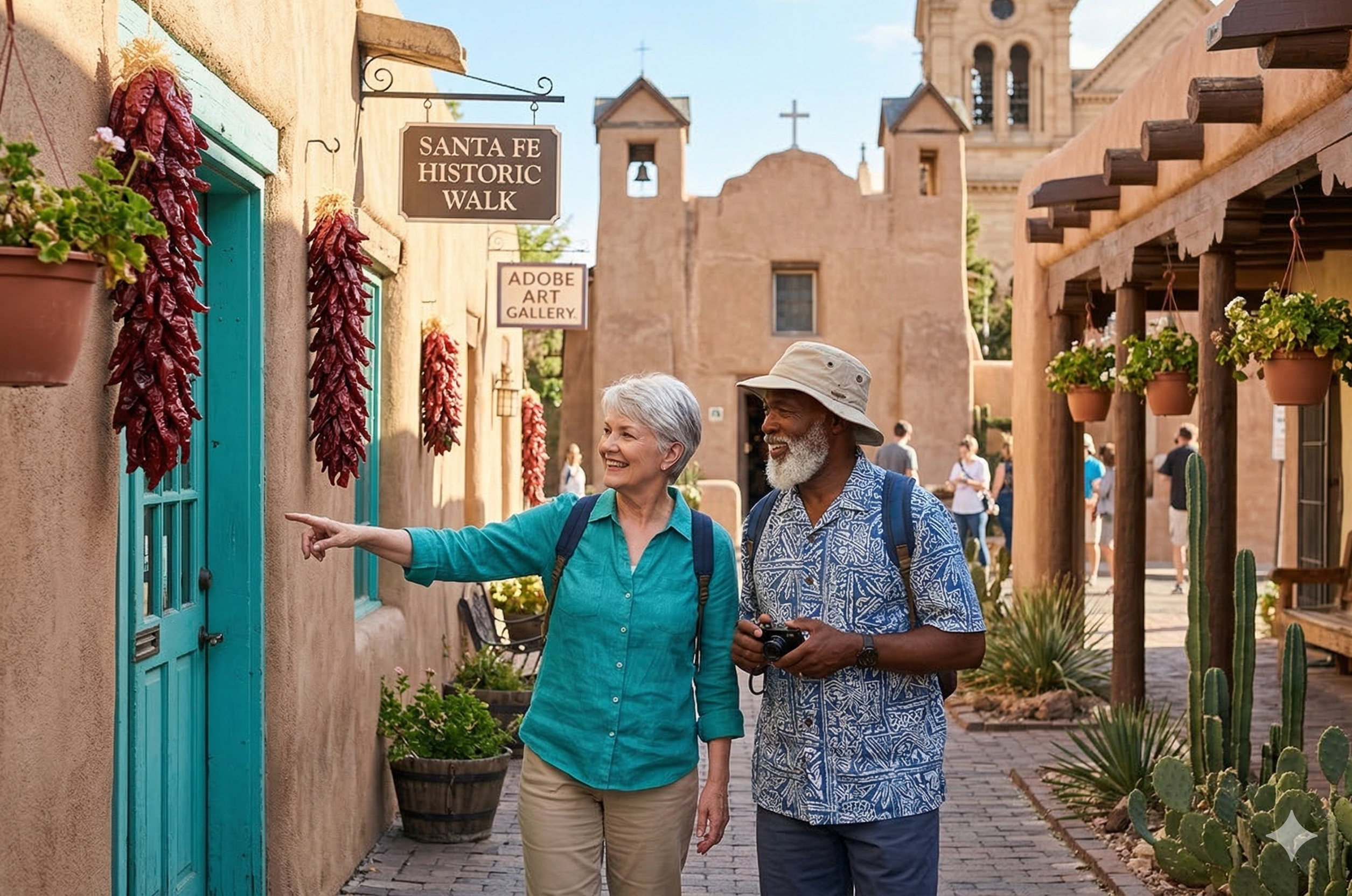 Private Historic Walking Tour in Santa Fe Old Town