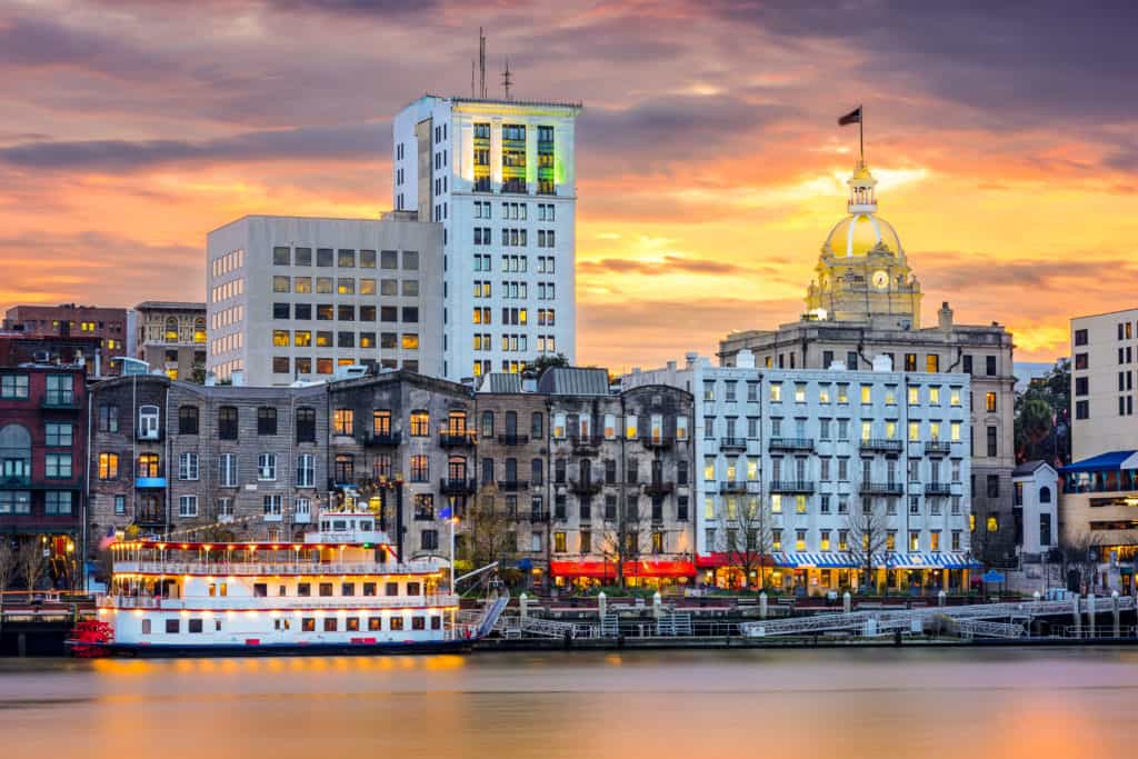 savannah walking tour