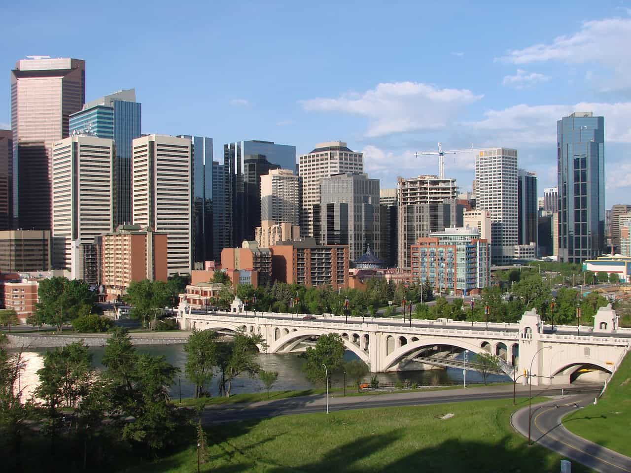Walking tour in Calgary