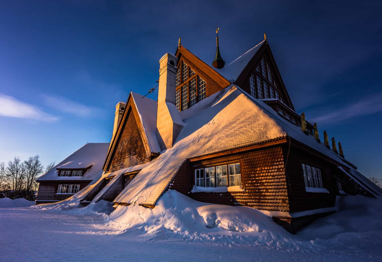 Walking tour in Kiruna