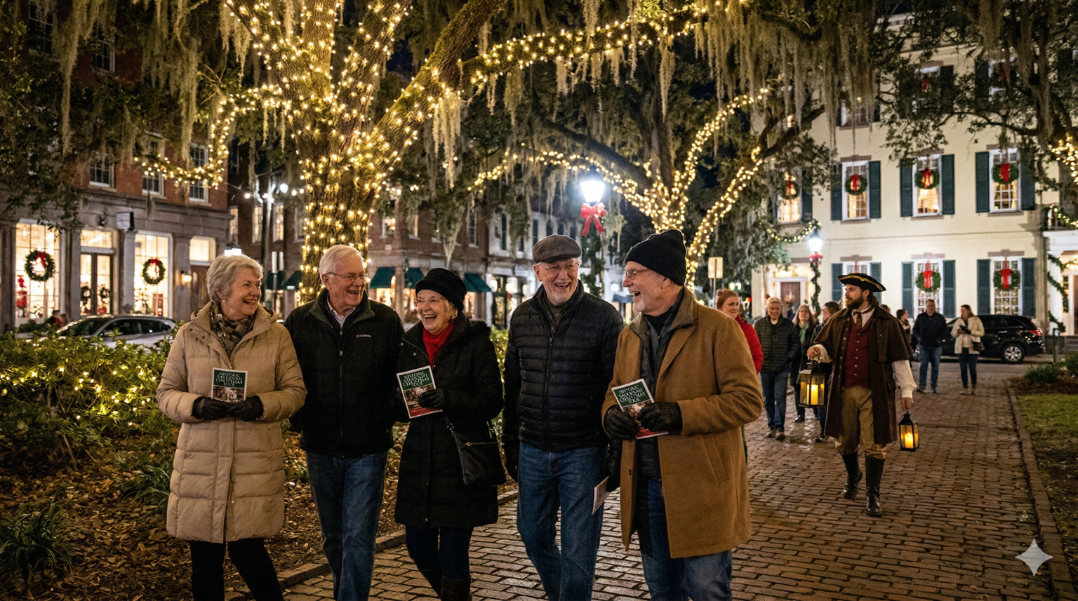 A Christmas On the River only attractions point photo with out people