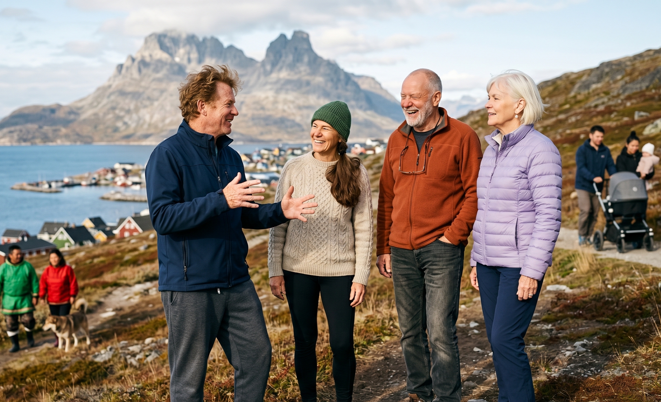 Private Historic Nuuk Walking Tour with Cultural Landmarks