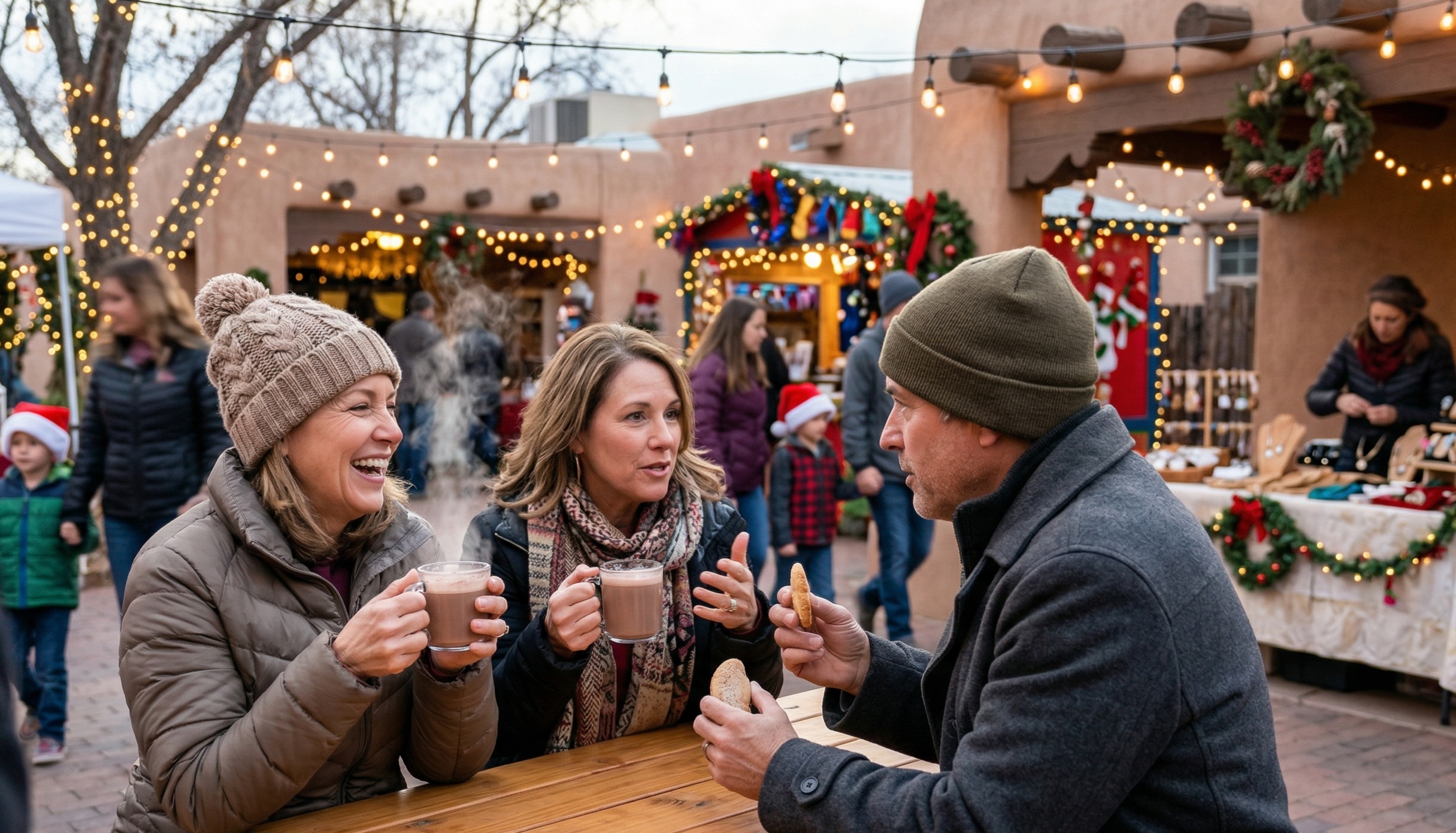 Private Christmas Walking Tour in Albuquerque Cultural Heritage
