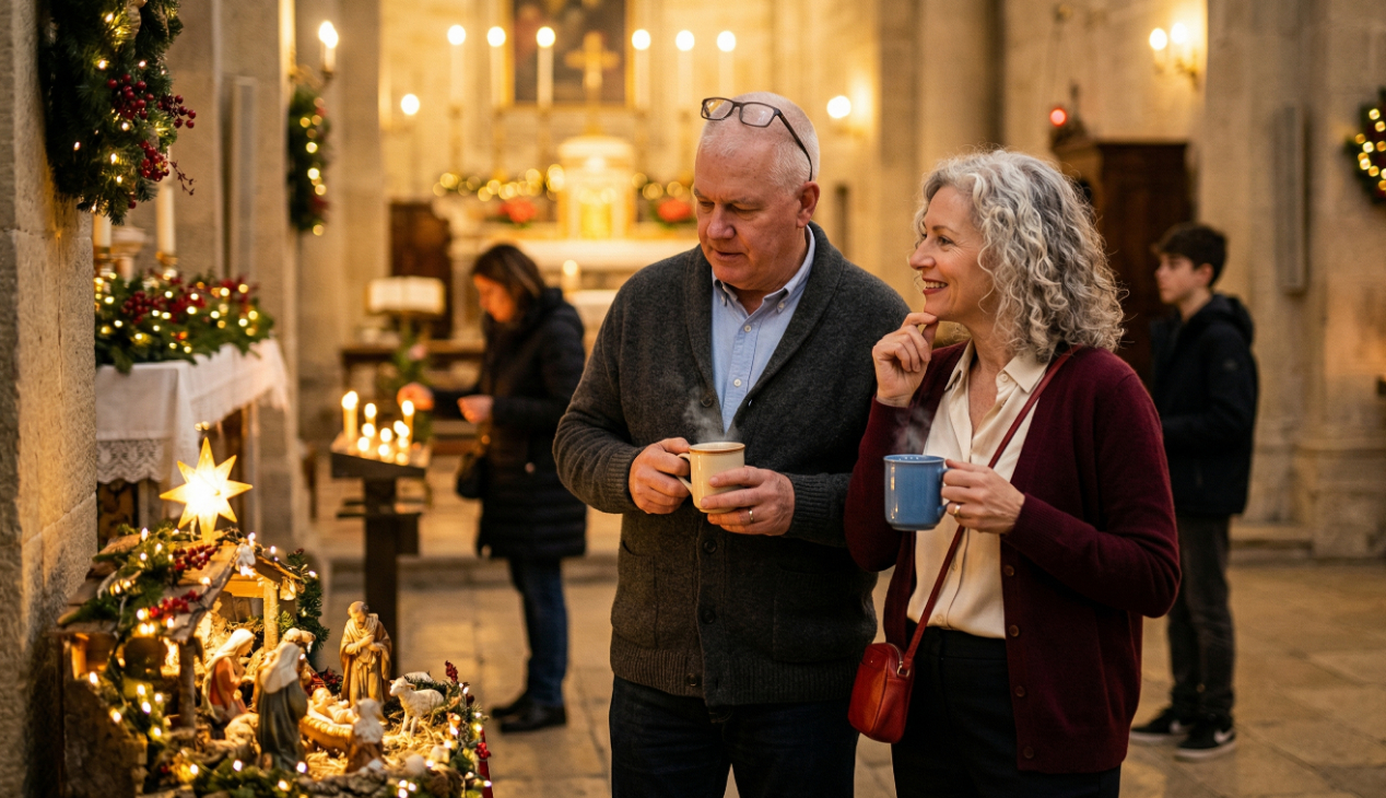 Private Walking Tour in San Marino Historic Christmas Old Town