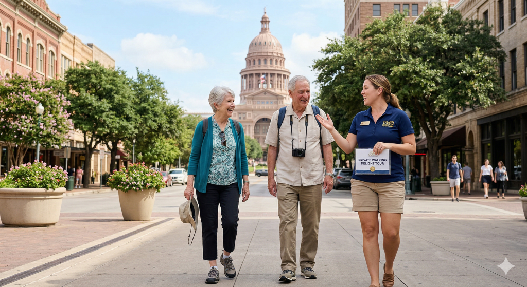 Private Walking Tour in Austin Cultural Heritage for Seniors