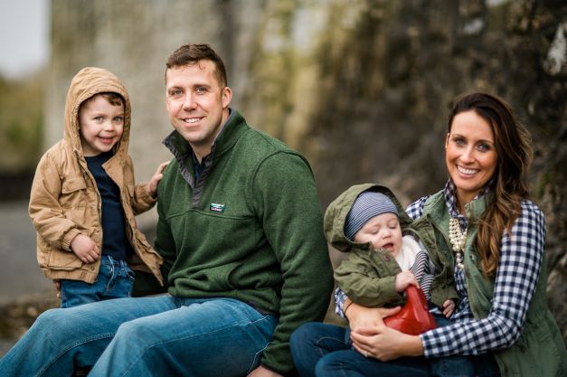 Family walking tour in Dublin