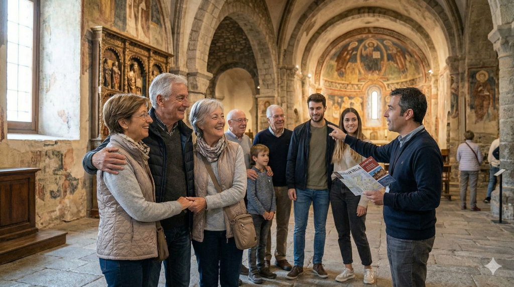 Private Family Walking Tour in Andorra la Vella Old Town