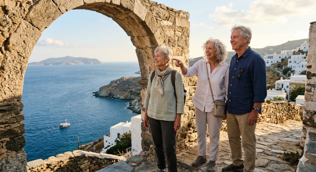 Private Cultural Walking Tour in Sifnos Kastro