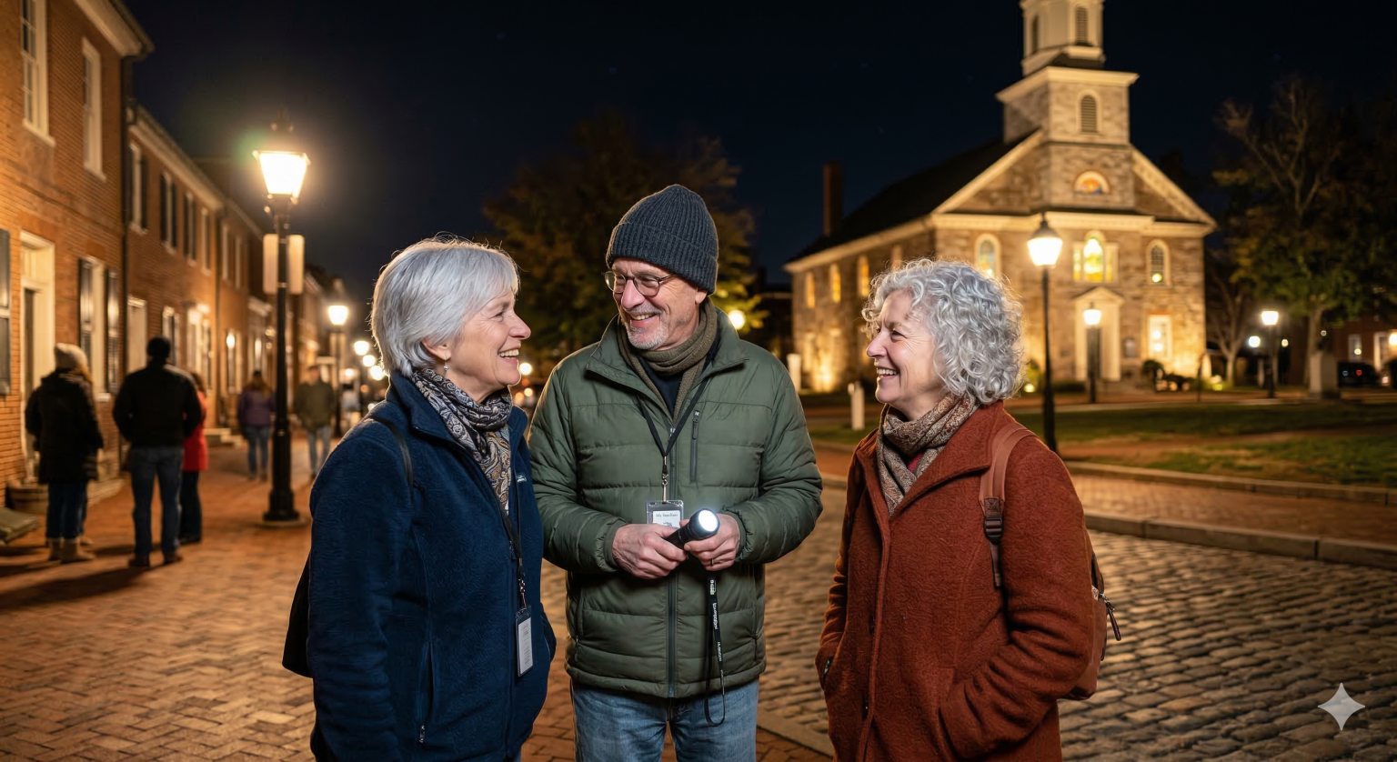 Private Historic Ghost Stories Walking Tour in Annapolis