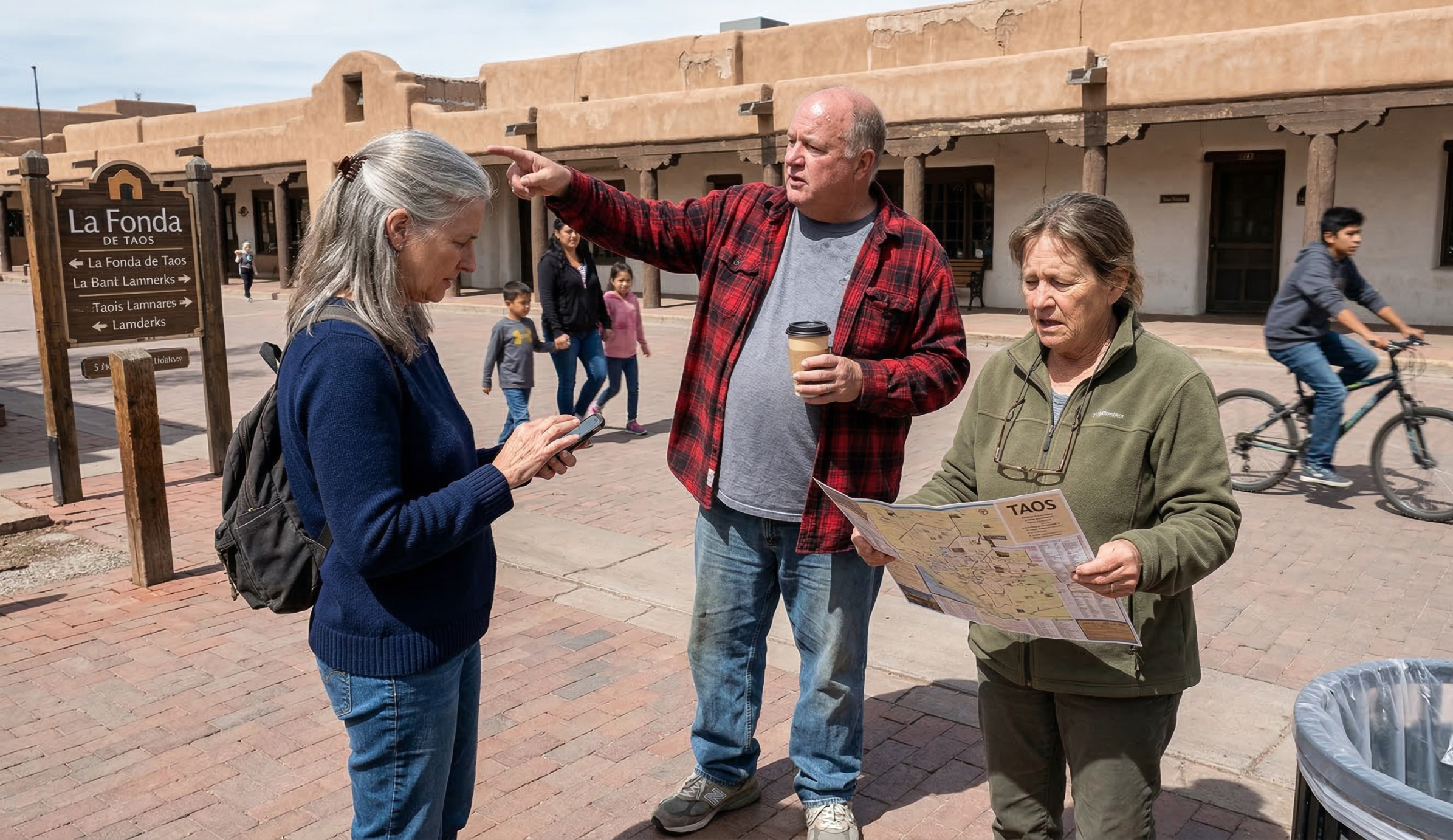An E-Bike Private Tour of Art and History in Taos