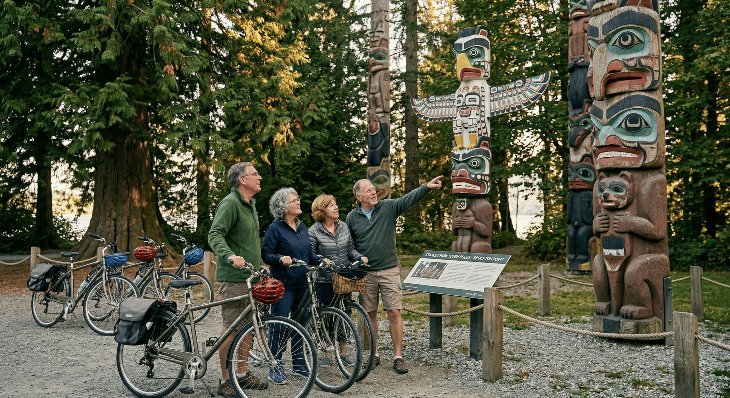 Stanley Park’s Heritage – Private Cycling Tour in Vancouver
